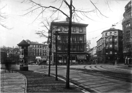 AHW Troendlinring Schulplatz Leipzig um 1920