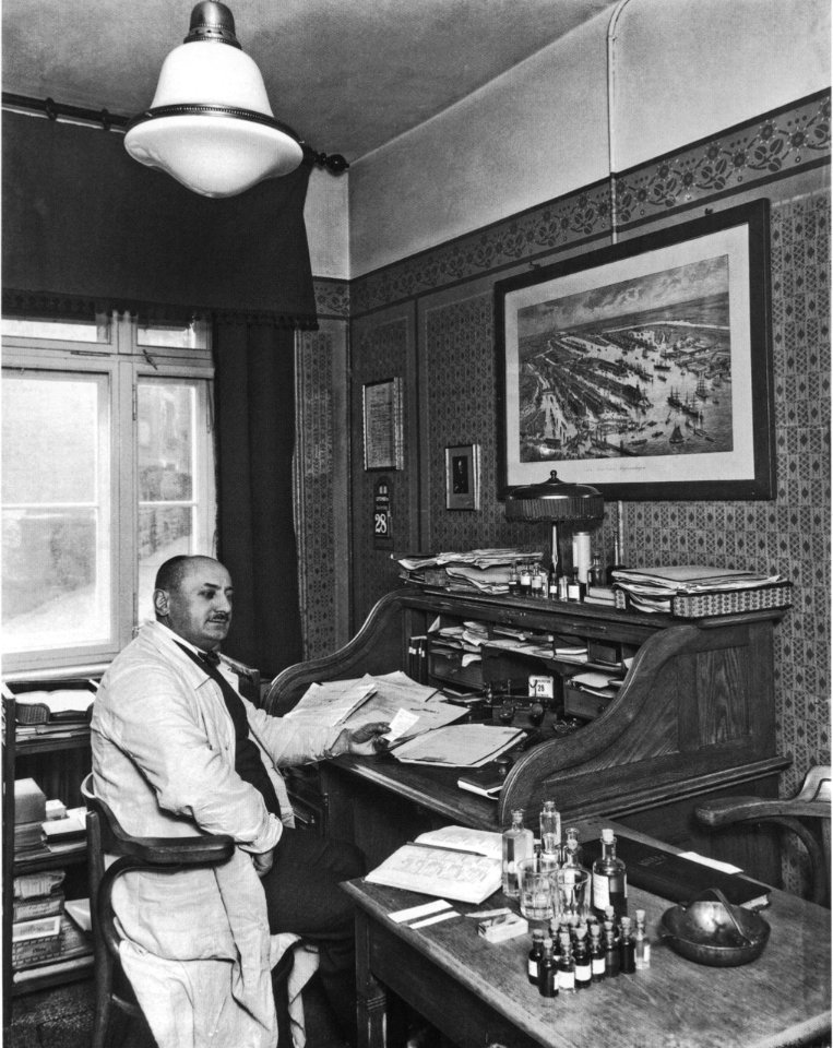 AHW Rudolf Lauche AG Direktorenzimmer Leipzig 1920