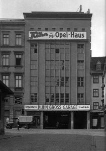 AHW Opel-Haus Otto Kuehn Johannisplatz Leipzig 1930