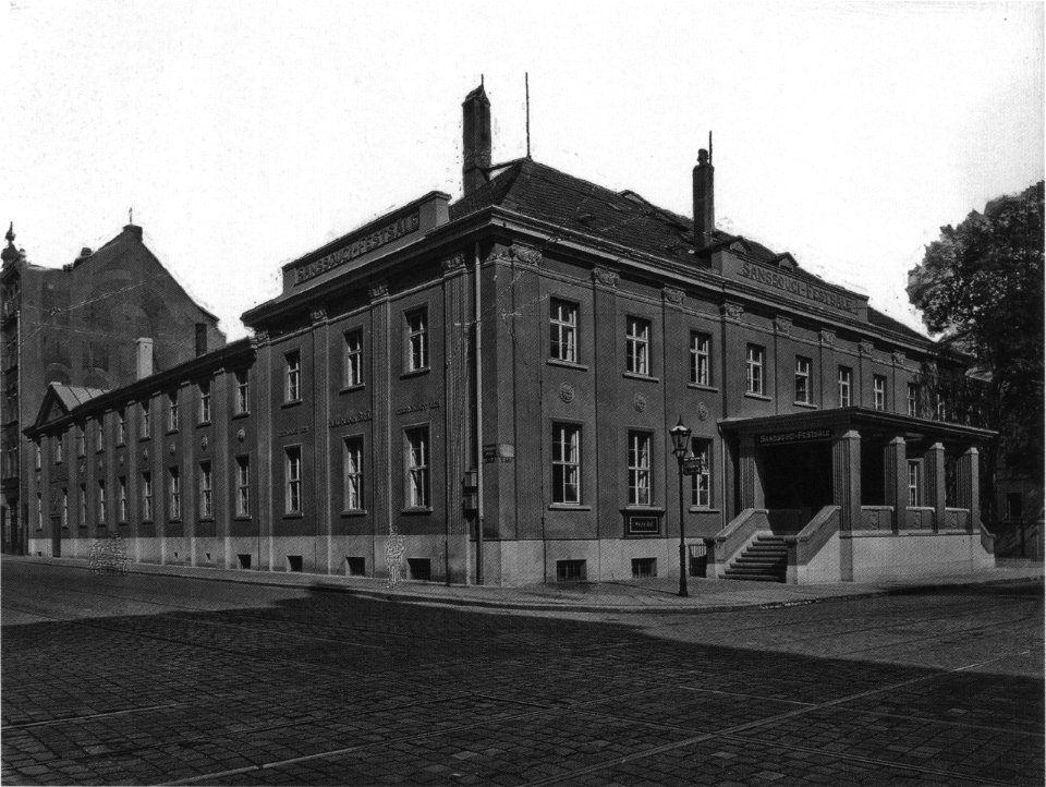 AHW Sanssouci-Festsaele Leipzig um 1925