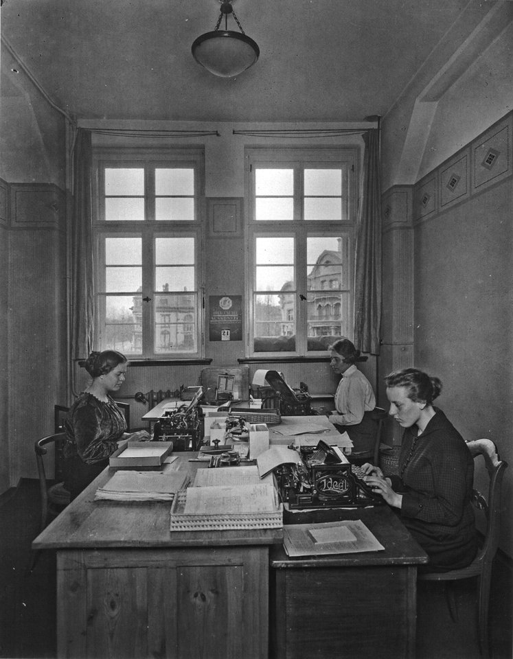AHW Schreibbuero Leipzig um 1930