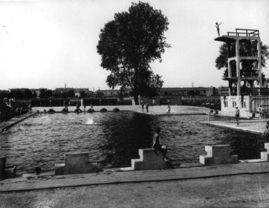 AHW Sommerbad Schoenefeld Leipzig um 1925