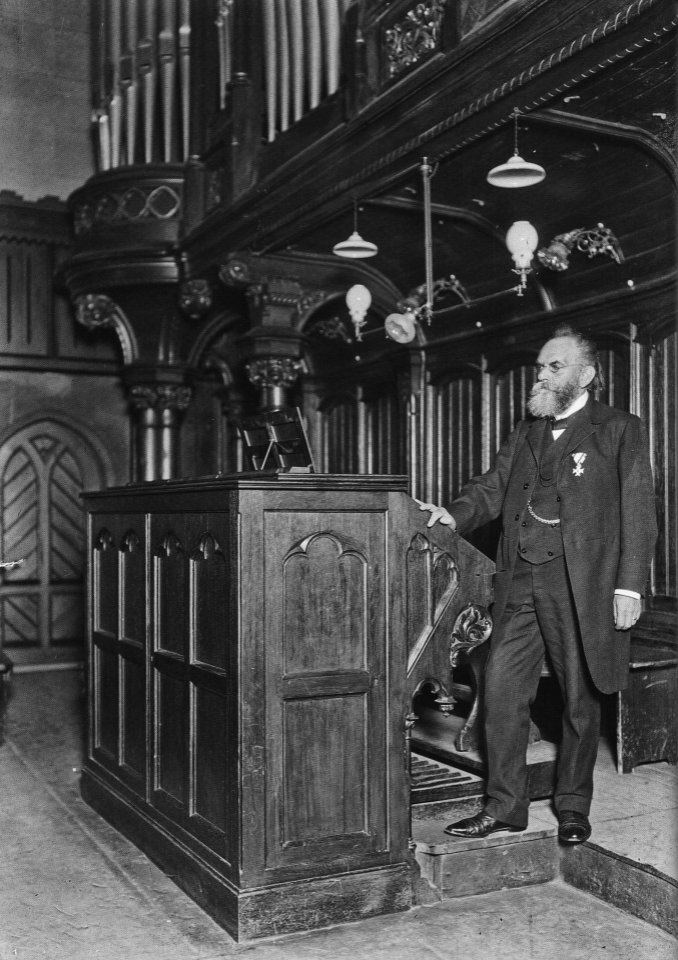 AHW Prof Moritz Vogel Matthaeikirche Leipzig um 1920