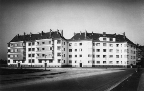 AHW Wohnanlage Emmausstr Cunnersdorferstr Leipzig um 1930 photo