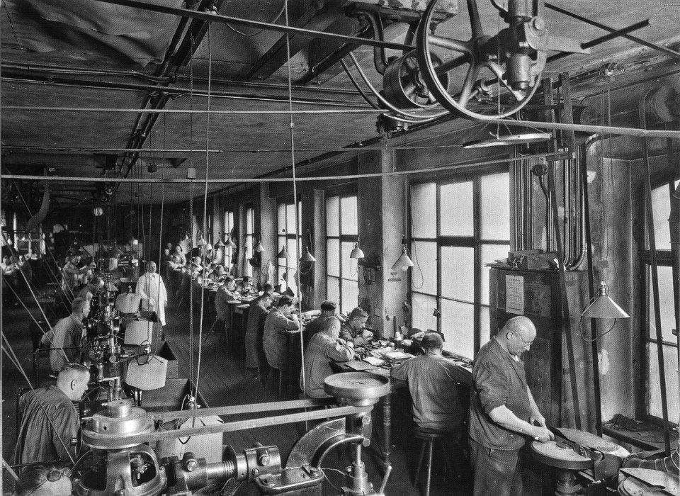 AHW Serienfertigung Industriebetrieb Leipzig um 1925-1
