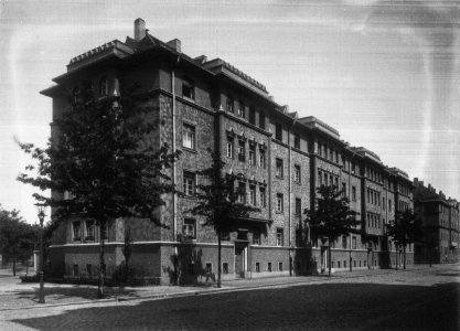 AHW Wohnhaeuser Zerbster Strasse Leipzig 1925