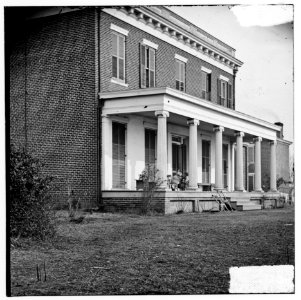Aiken's Landing, Virginia (vicinity). Aiken house on James River LOC cwpb.01913 photo