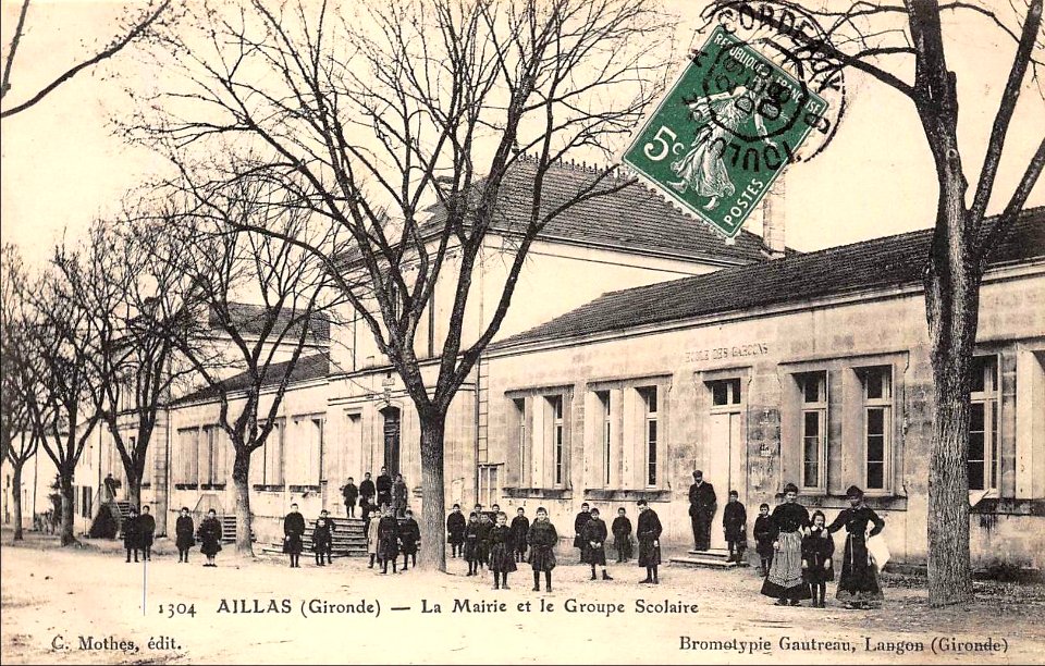 Aillas - bourg 3