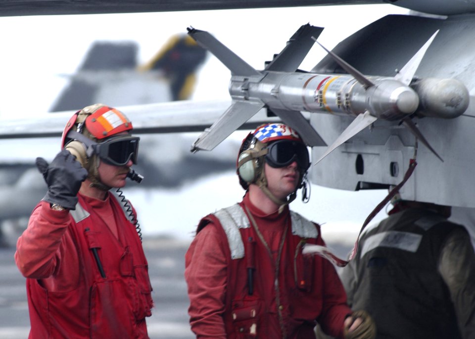 AIM-9 Sidewinder on F-14