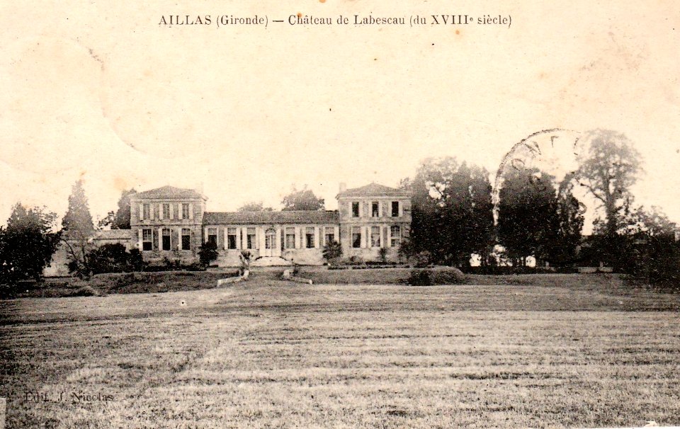 Aillas - château Labescau 1