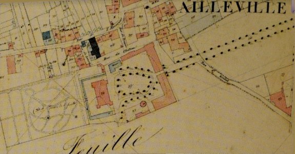 Ailleville Chateau cadastre 1836 5288