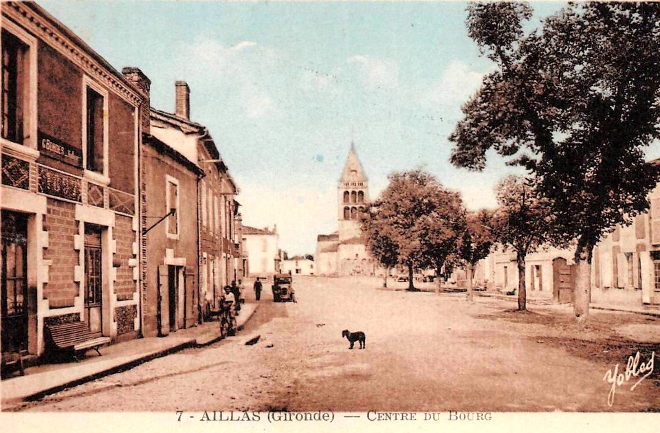 Aillas - bourg 2
