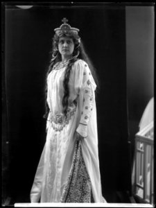 Aino Ackté in Lohengrin at Kungliga Operan 1903 - SMV - NA001