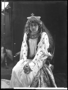 Aino Ackté, porträtt - SMV - GA005