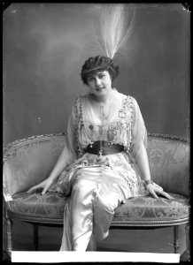 Aino Ackté, porträtt - SMV - GA003