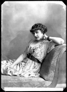 Aino Ackté, porträtt - SMV - GA002