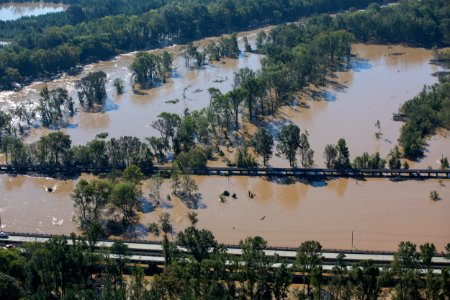 Air and Marine Operations Black Hawk crews assess damages caused by Hurricane Florence outside of Colombia, South Carolina - 42972400450