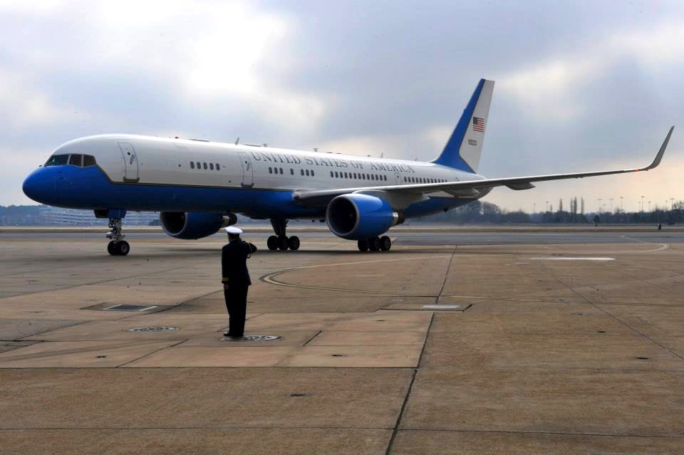 Air Force Two at Chambers Field