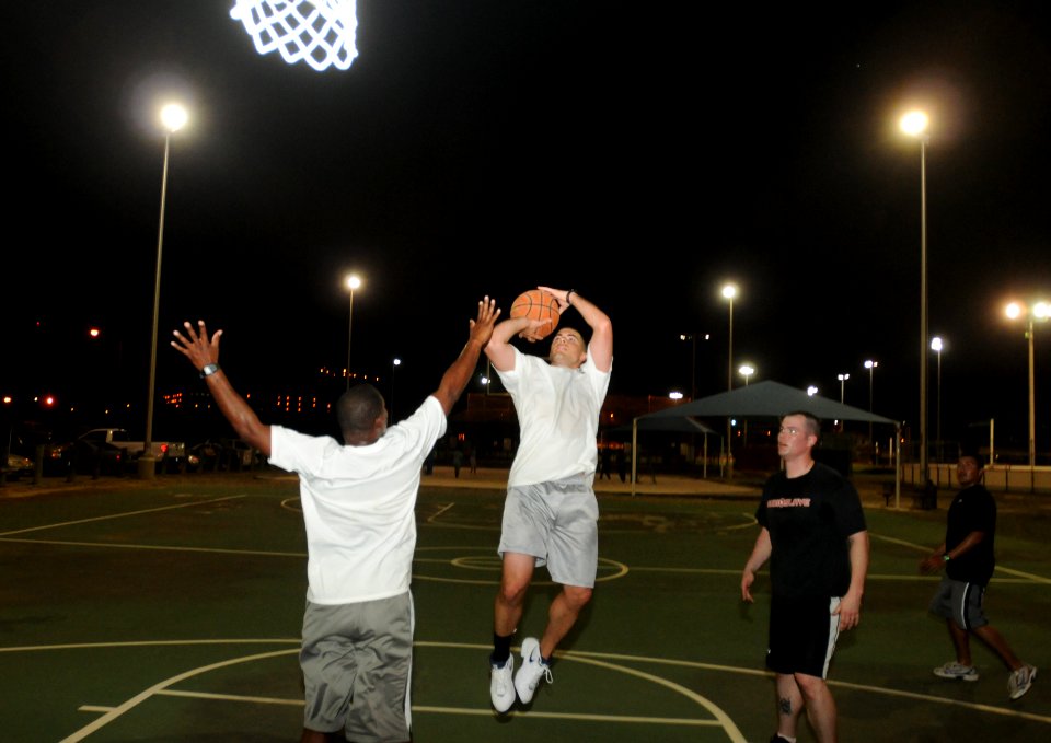 Air Force BEEF plays basketball DVIDS365331