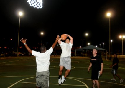 Air Force BEEF plays basketball DVIDS365331