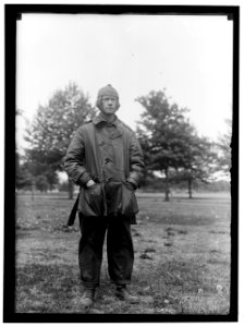 AIR MAIL. INAUGURATION OF SERVICE, POLO FIELD. SGT. WATERS OF SIGNAL CORPS LCCN2016869161
