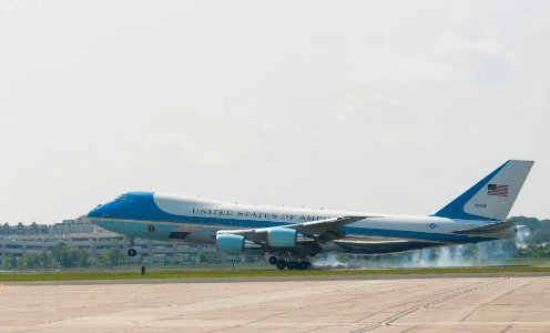 Air Force One at Chambers Field