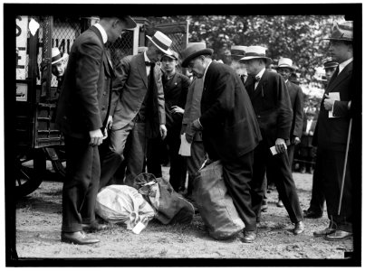 AIR MAIL. INAUGURATION OF SERVICE, POLO FIELD. PARK AVRO AND CURTISS PLANES LCCN2016869153