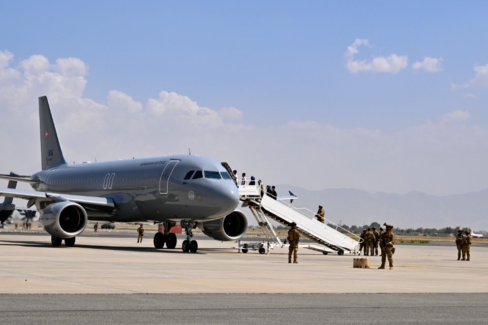 Airbus A319, Hungarian Air Force, Afghanistan Evacuation, 2021