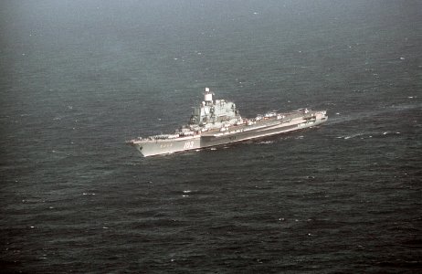 Aircraft carrier Baku in 1988 (2)