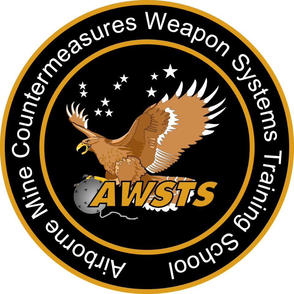 Airborne Mine Countermeasures Weapon Systems Training School (emblem)