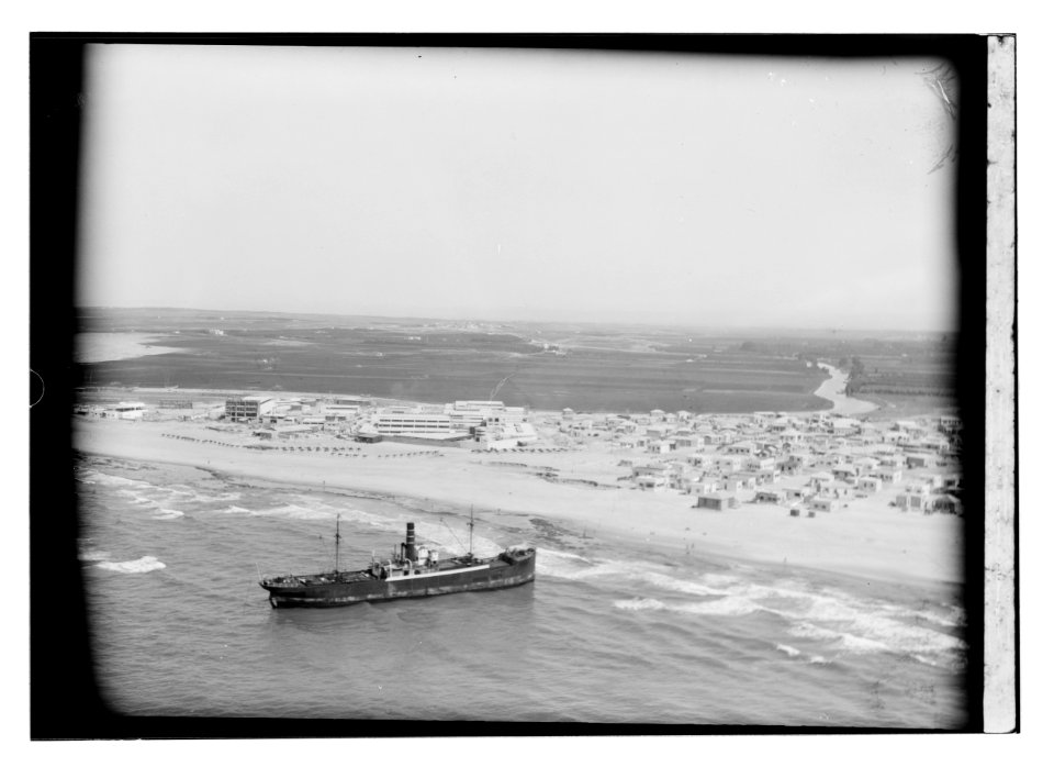 Air views of Tel Aviv LOC matpc.13323