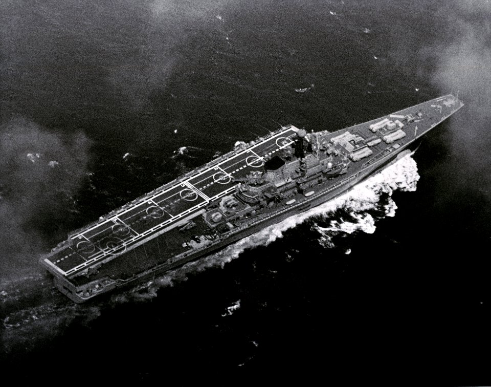 Aircraft carrier Novorossiysk in 1984