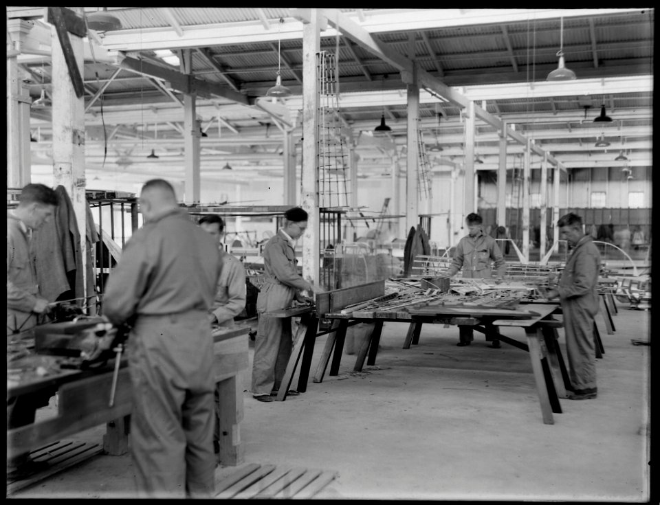 Aircraft repair workshop from The Powerhouse Museum