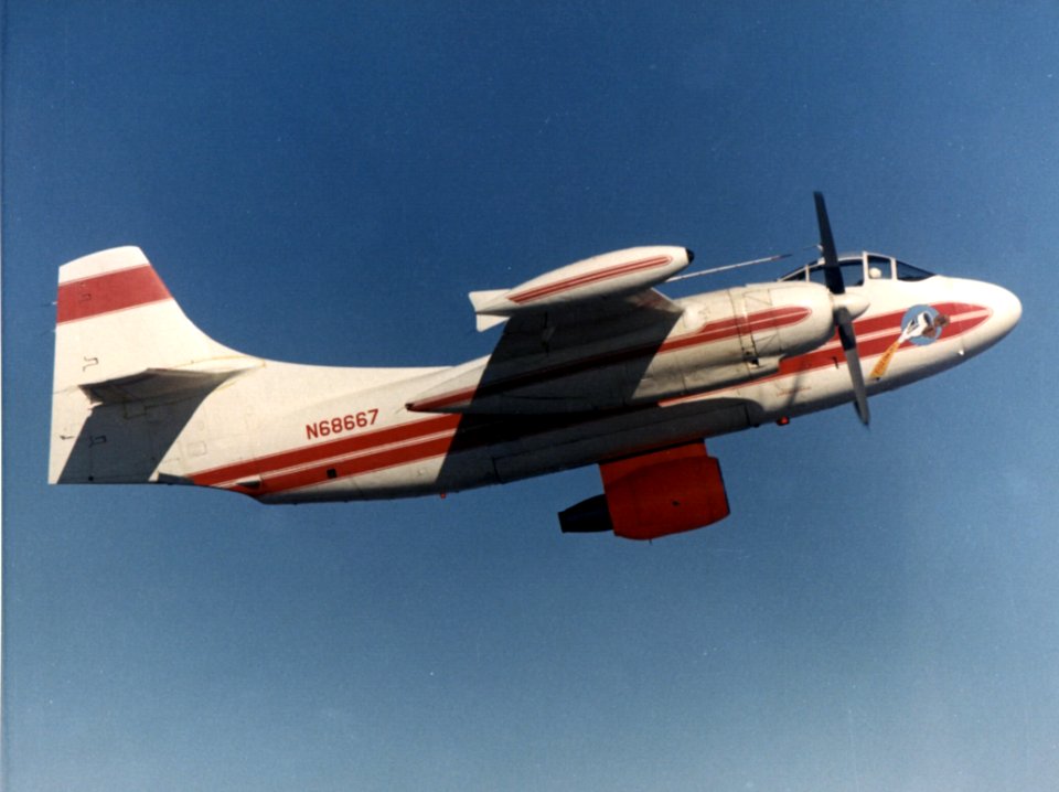 AJ-2 Savage test bed for Lycoming engines in flight