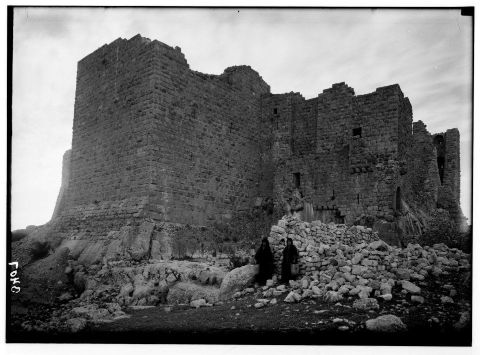 Ajlun district. Kalaat Er-Rabad. One of the castle towers LOC matpc.02775