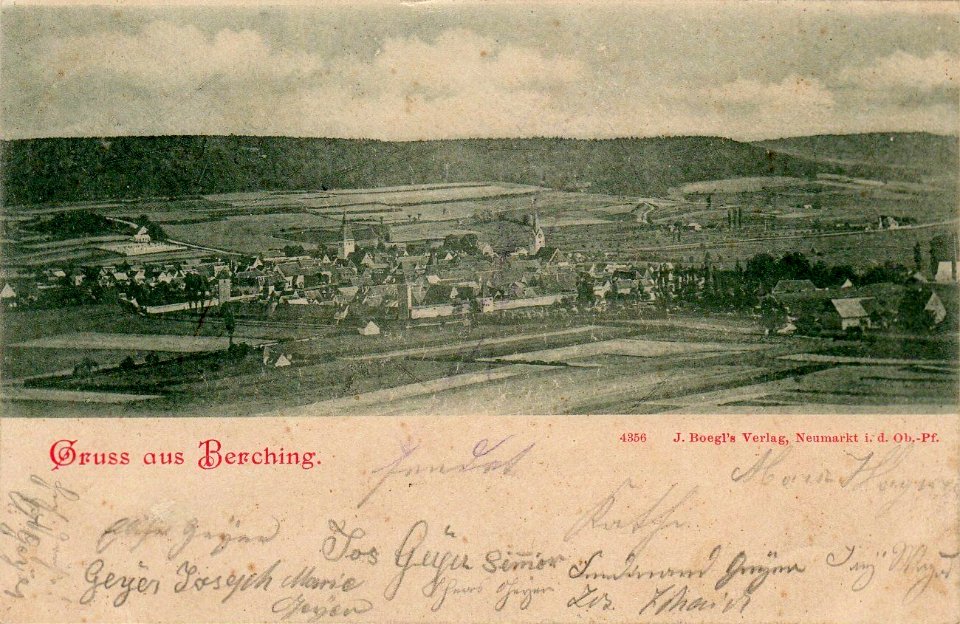 AK - Berching - um 1900