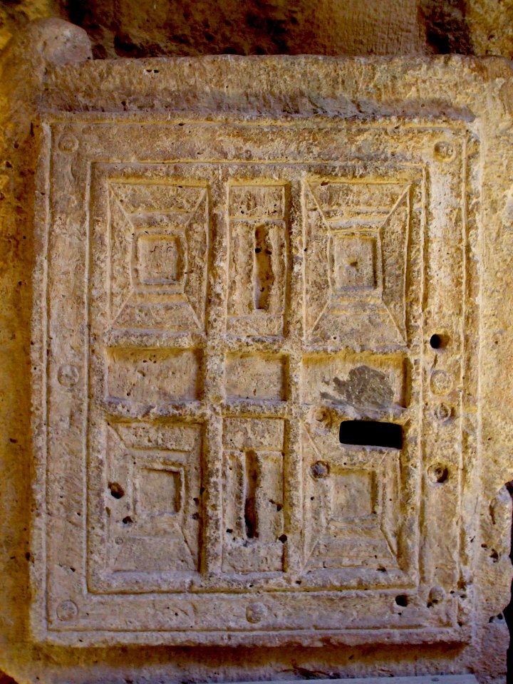 Ajloun Castle carved door