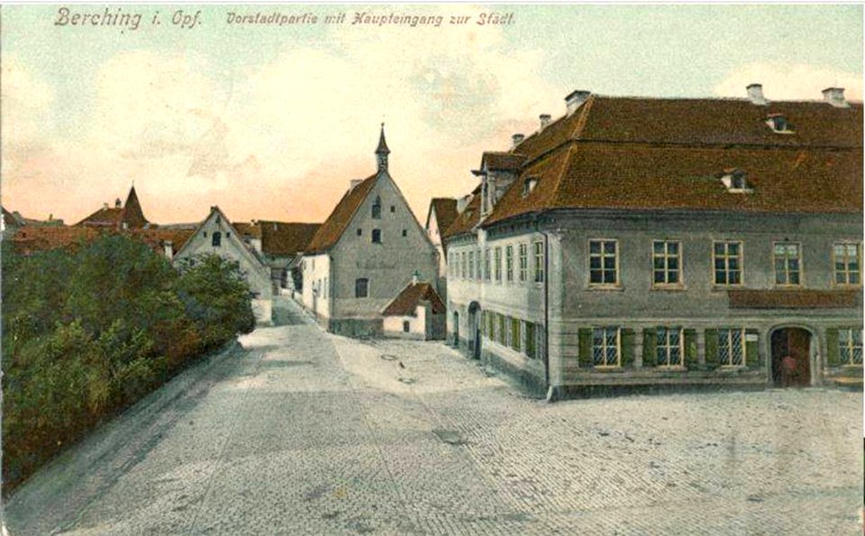 AK - Berching - Gasthof zur Post