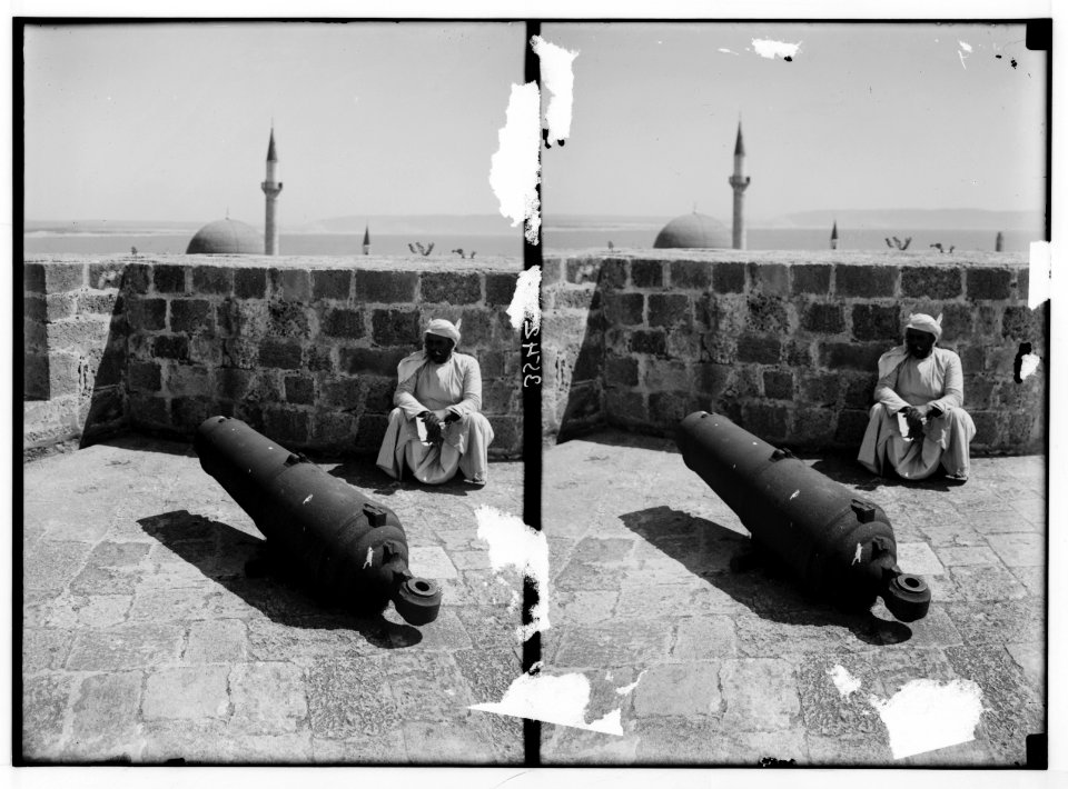 Akka (Acre, Accho). British cannon from the Napoleonic Wars LOC matpc.02822
