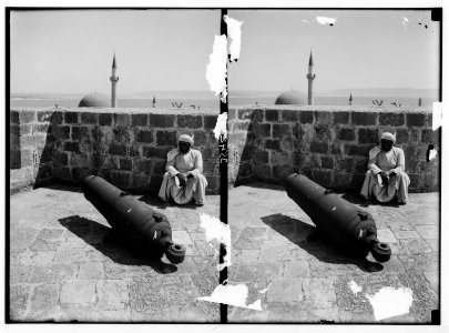 Akka (Acre, Accho). British cannon from the Napoleonic Wars LOC matpc.02822