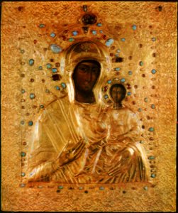 Akhali Shuamta monastery Khakhuli odigitrya icon