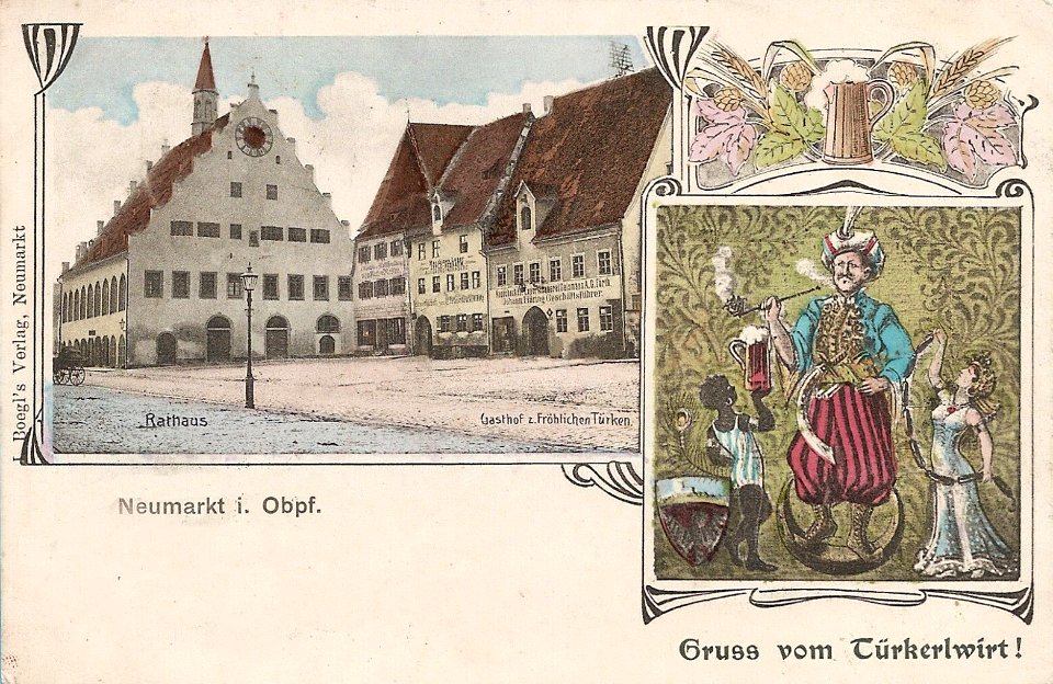 AK - Neumarkt - Gasthaus zum fröhlichen Türken - 1908