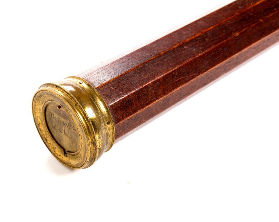 Akromatisk kikare, 1760 cirka. J. Dollond & Son, London - Livrustkammaren - 108623