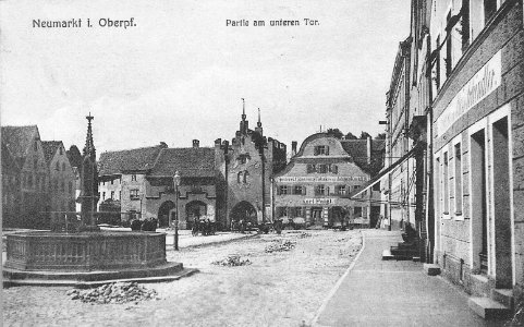 AK - Neumarkt - Partie am unteren Tor
