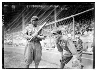 Al Bridwell & Jimmy Archer, Chicago NL (baseball) LCCN2014693776
