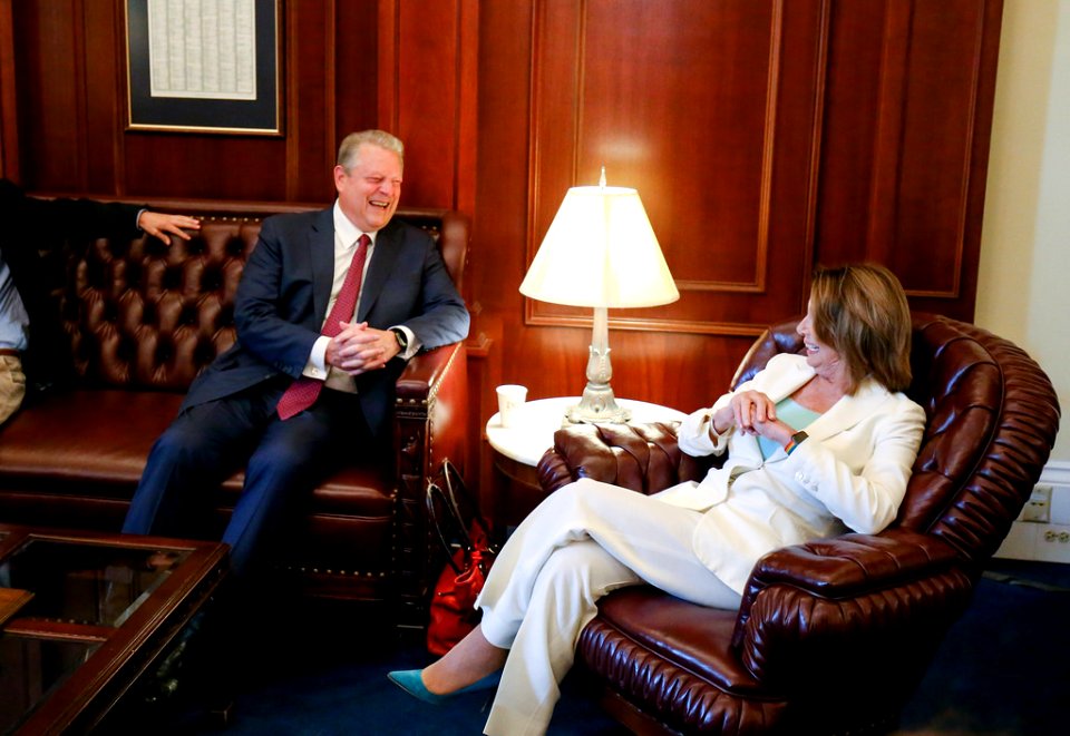 Al Gore Pelosi 2017