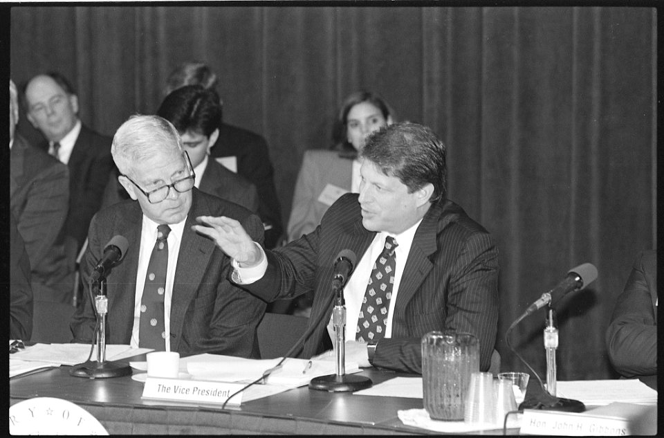 Al Gore and James Billington