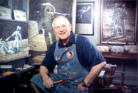 Alan Bean photo at NASM by Matthew Bisanz