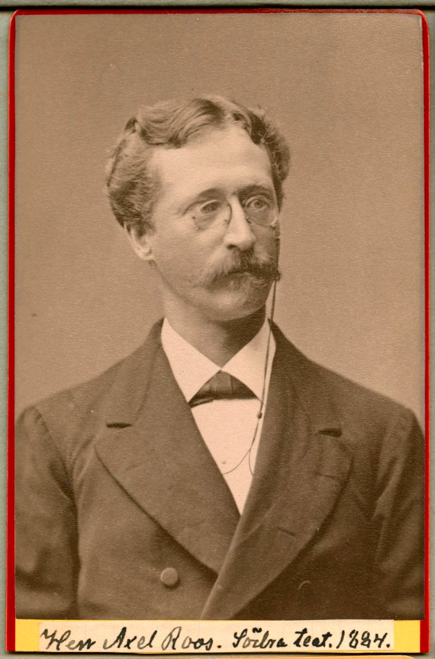 Axel Roos, porträtt - SMV - H7 046