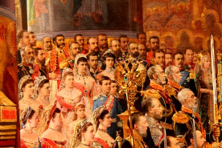 Au service des Tsars - George Becker - Le couronnement de l'empereur Alexandre III et de l'impératrice Maria Ferodovna - 1888 - ЭРЖ-1637 - 006